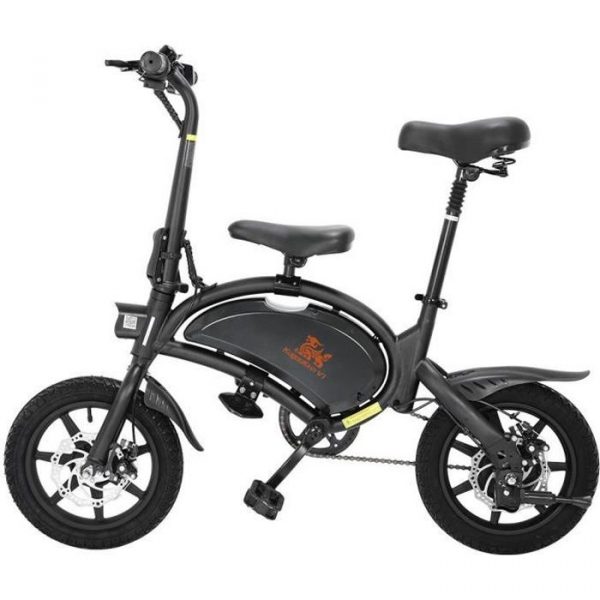 Vélo Électrique KUGOO KIRIN V1 Cyclomoteur Pliable, Moteur Sans Balai 400W, Vitesse Maximale 45 km/h, Batterie au Lithium 7.5AH, Fre