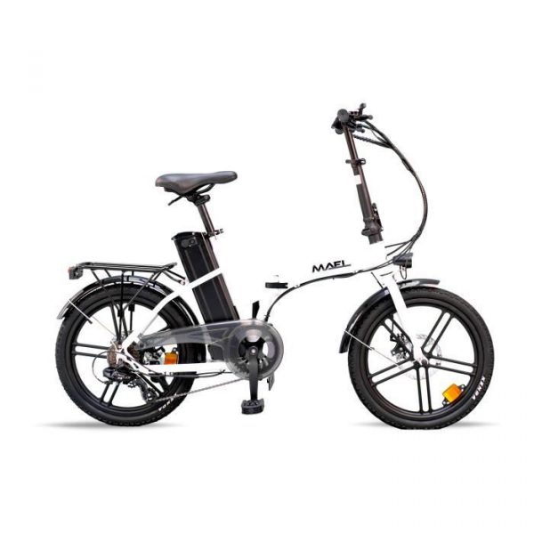 Vélo électrique Paris Mael bike Blanc