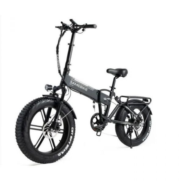 Vélo électrique SAMEBIKE XWLX09 20'' 500W 10Ah 48V 35KM-h Adult Pliant Gros Pneu Noir