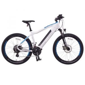 Vélo électrique VTT 26'' NCM Moscow M3, Batterie 48V 12Ah 576Wh, 21 vitesses, Blanc