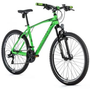 Vélo électrique VTT musculaire Leader Fox Mxc 2022 - vert fluo - 150/158 cm