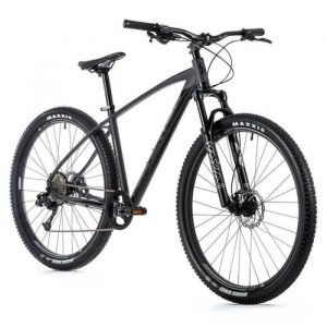 Vélo électrique VTT musculaire Leader Fox Zero 2022 - gris/noir mat - 180/188 cm