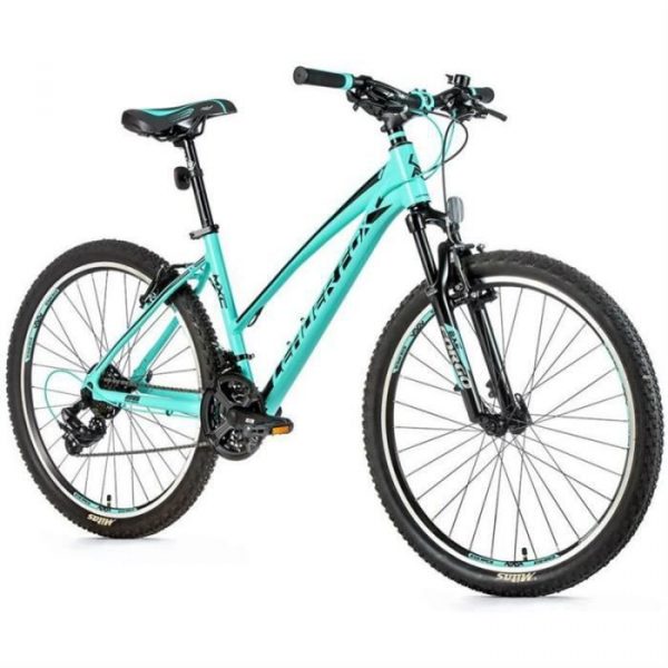 Vélo électrique VTT musculaire femme Leader Fox Mxc 2022 - vert clair - 150/158 cm