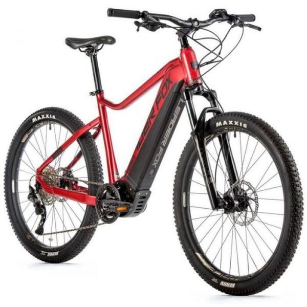 Vélo électrique Vae VTT 27,5 moteur central Leader Fox Orem 2021 10V Panasonic GX Ultimate 36V 90NM 20AH - rouge - 178/188 cm