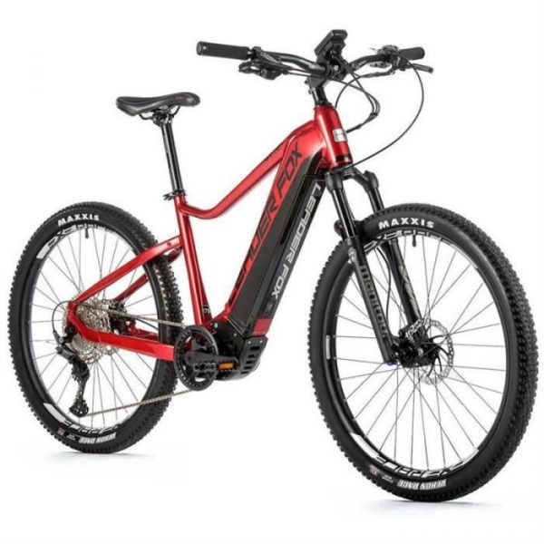 Vélo électrique Vae VTT 27,5 moteur central Leader Fox Orton 2021 11V Panasonic GX Ultimate 36V 90NM 20AH - rouge - 178/188 cm