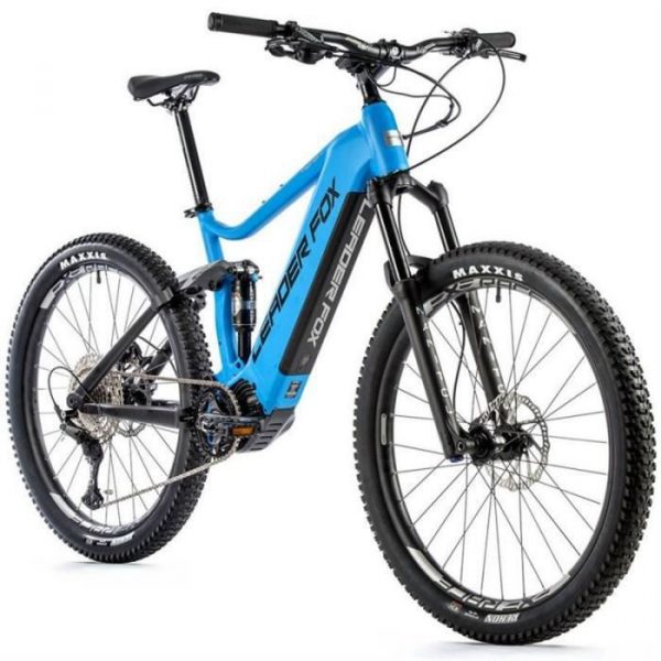 Vélo électrique Vae VTT 27,5 moteur central tout suspendu Leader Fox Arran 2022 10V Panasonic GX Ultimate 36V 90NM 20AH - bleu - 178