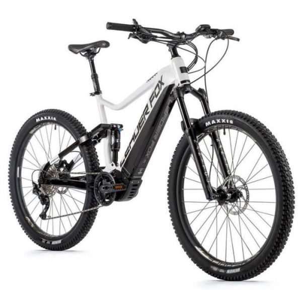 Vélo électrique Vae VTT 29 moteur central tout suspendu Leader Fox Arran 2022 10V Panasonic GX Ultimate 36V 90NM 20AH - blanc - 185