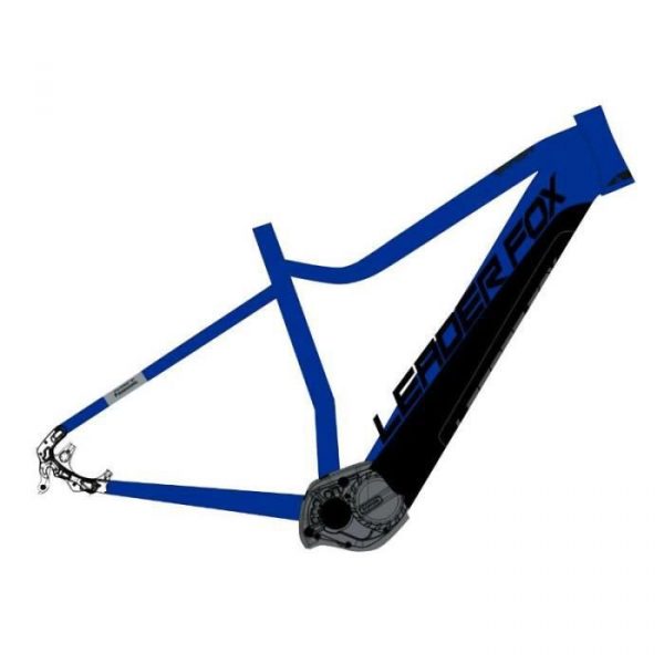 Vélo électrique Vae VTT fatbike moteur central Leader Fox Fatbike 26 Brasa 2022 10V Panasonic GX Ultime 36V 90NM 20AH - bleu - 178/1
