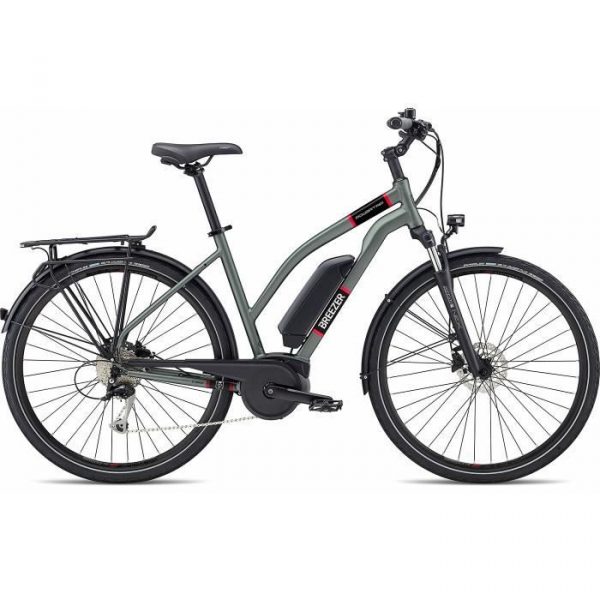 Vélo électrique femme Breezer Powertrip+ ST 2021 - gris - 50 cm / 173-180 cm