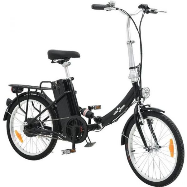 Vélo électrique pliable et pile lithium-ion Alliage d'aluminium