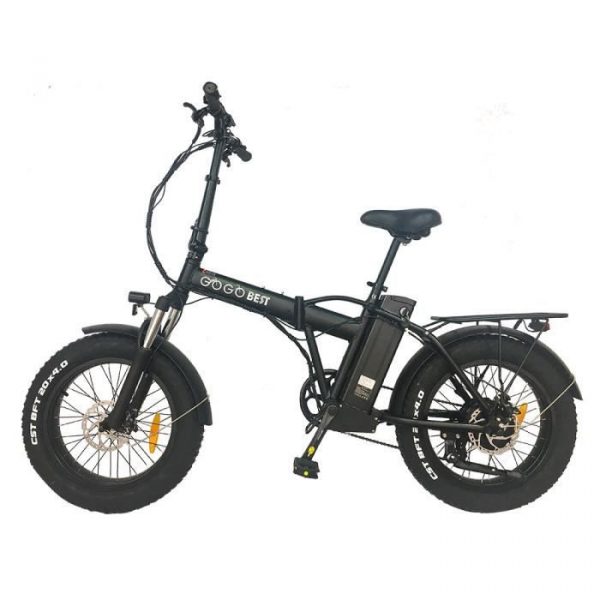 Vélo électrique,Gogobest Moteur 1000W,Maxi 35 km-h,batterie 48V 12.5AH-Noir