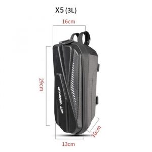 X5-3l Sac de transport avant pour Scooter électrique, étanche à la pluie, poignée de vélo, sacoche de selle à