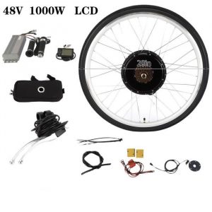 48V 28 pouces 1000W kit de conversion de roue arrière de vélo électrique 7 clés à vis