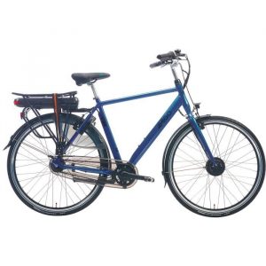 AMIGO Vélo de ville électrique E-Vibe S2 28 pouces 57 cm Homme 7SP V-Brake Bleu marine