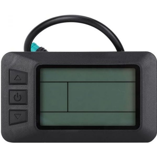 Accessoire électrique de conversion de vélo Instrument LCD KT-LCD7 avec connecteur étanche USB