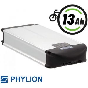 Batterie Phylion XH370-10J pour vélo électrique Pedelec 37 V 12 Ah Convient entre autres pour MiFa, Rex, Prohete (D)