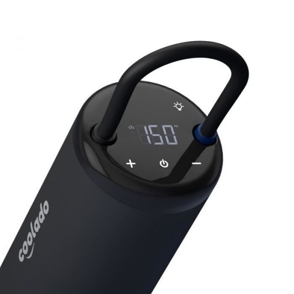 Coolado | tPump X | Mini compresseur sans fil pour pneus | Pompe électrique pour pneus de vélo | Manomètre | Gonfler à 10.3 | Du vél