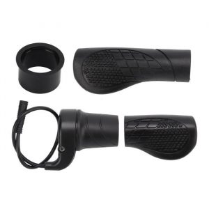 Cuque accélérateur de vélo électrique Poignées de vélo antidérapantes en caoutchouc imperméable à l'eau d'absorption des