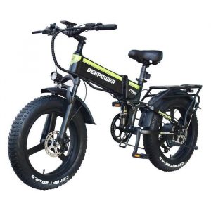 DEEPOWER H20pro (GR20) Vélo Électrique 20*4.0 Pouces Pneu 48V 1000W Moteur 17.5Ah Batterie Shimano 7 Vitesses Vitesse 150kg Charge