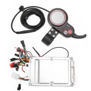 Dioche Contrôleur de moteur avec panneau de commande à écran LCD Boîtier de contrôleur de vélo électrique 34 V/48 V 500 W
