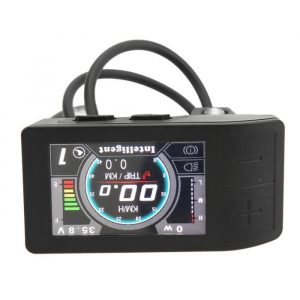 EBTOOLS écran LCD de vélo électrique pour Bafang Vélo électrique 500C Indicateur d'affichage LCD pour Bafang BBS01 BBS02 BBSHD