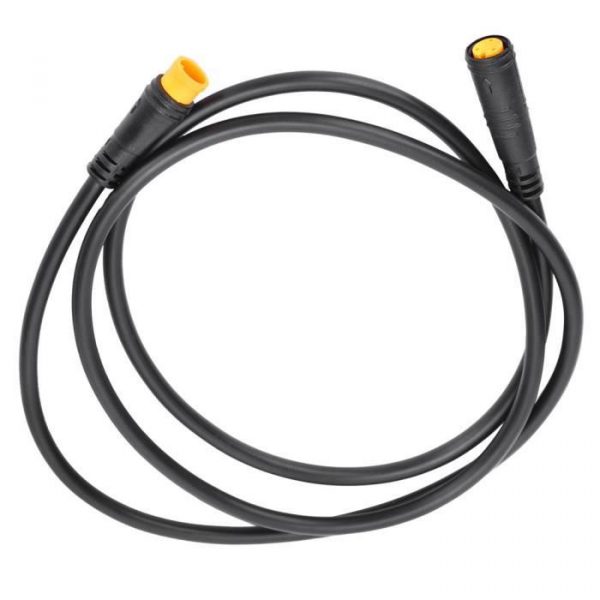 EJ.life Connecteur de câble de vélo électrique Connecteur Étanche à 3 Broches 87cm/34.3po Câble Adaptateur de Conversion pour