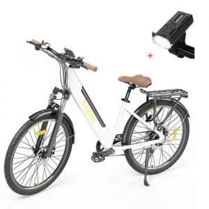 ELEGLIDE T1 STEP-THRU VTC Électrique, Vélo Électrique, 250W 36V Moteur, 12.5Ah Batterie Amovible, 27.5 Pouces, Shimano 7 Vitesses