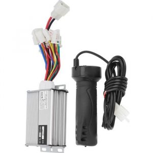 Fdit Contrôleur de vélo électrique Kit Contrôleur 36V 1000W avec Poignée d'Accélérateur à Fil Long Ordinaire Accessoire