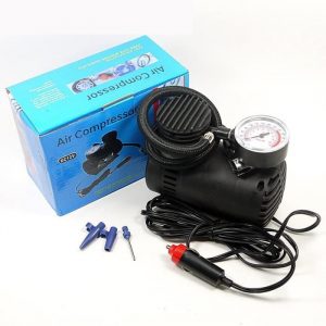 12V Mini Pompe À Air En Métal De Voiture Auto Portable Mini Kit De Compresseur D'air Électrique Pour Vélo Minicar Pompe De Go 325