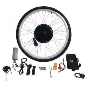 36V 500W 28 pouces LCD vélo électrique Conversion Kit vélo électrique roue arrière moteur moyeu