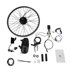 700c 250W LCD vélo électrique kit de modification de vélo électrique roue arrière / roue avant vélo électrique 36V