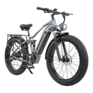 BURCHDA RX80 VÉLO ÉLECTRIQUE 1000W MOTEUR 48V 18AH BATTERIE 45KM-H