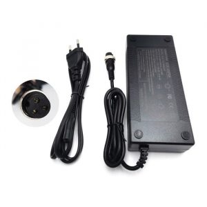 Chargeur Adaptateur Secteur 54.6V 3 broches 12mm pour trottinette électrique kugoo X1 SPEEDWAY,Vélo électrique