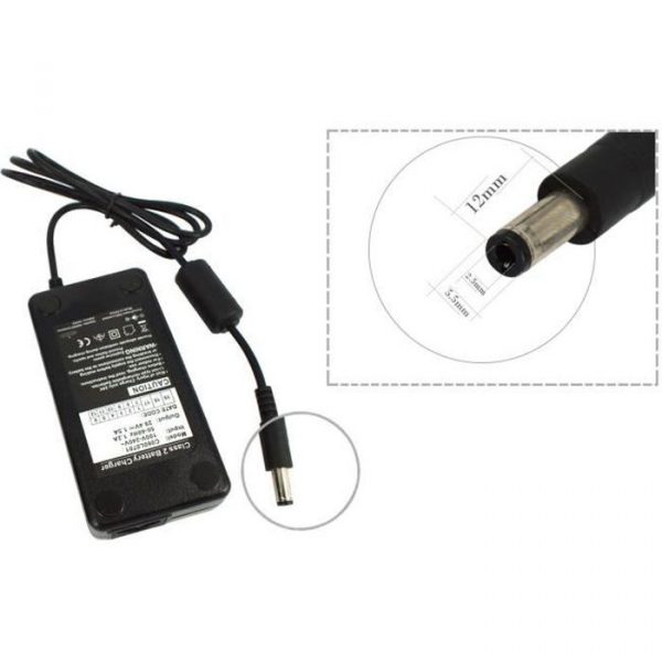 Chargeur adaptateur secteur 24V pour vélo électrique