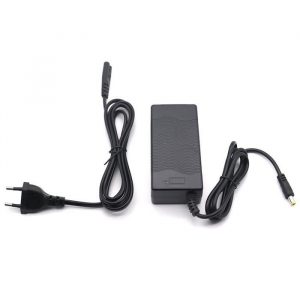 Chargeur de vélo électrique 48V Chargeur de Batterie pour trottinette électrique Kugoo V1,DC5.5*2.1 Adaptateur Secteur de draisienne