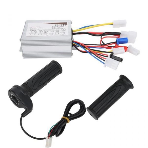 Cikonielf Accessoire vélo électrique Kit de guidon de poignée d'accélérateur de contrôleur 36V 500W accessoire de scooter de