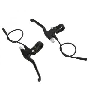 Cikonielf leviers de frein 1 paire de levier de frein de vélo électrique poignée de frein de vélo en alliage d'aluminium avec