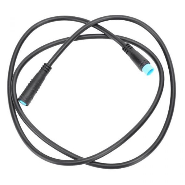 Connecteur de câble 4 broches, câble adaptateur de vélo électrique, câble adaptateur étanche 34.3in pour vélo électrique