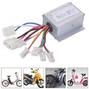 Contrôleur brossé pour scooter électrique | Contrôleur de brosse de vélo électrique en alliage d'aluminium 24V 250W | Convient