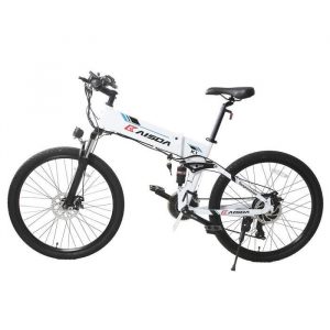 Cyclomoteur Électrique KAISDA K1 Pliant 26 Pouces Vélo de Montagne 500W Moteur SHIMANO 7