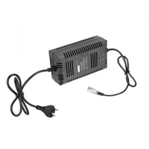 Dilwe Chargeur de vélo Chargeur Intelligent de batterie 110-240V EU Plug pour connecteur XLR de scooter de vélo électrique