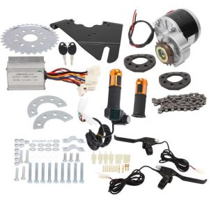 Dioche Kit de contrôleur de moteur de vélo Kit de contrôleur de brosse de moteur de conversion de vélo électrique 36V 250W pour