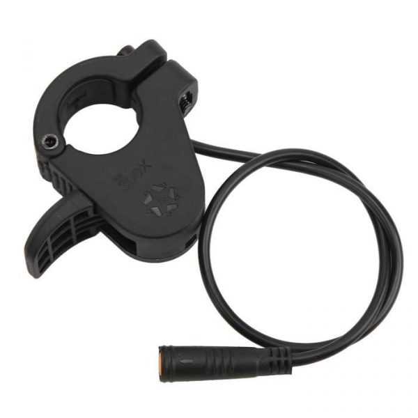 Dioche accélérateur au pouce Accélérateur de pouce de vélo électrique 300X avec connecteur étanche Accélérateur de pouce