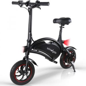 Draisienne électrique Pliable Windgoo Vélo électrique Pliable - B3 Noir