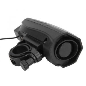 Duokon sonnette de vélo Klaxon de vélo électrique alarme d'anneau de guidon de vélo de vélo électrique avec base fixe