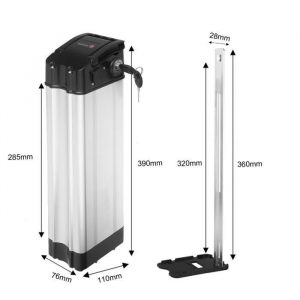 E-bike Batterie vélo 36V 20AH Li-ion pour E-Bike Vélo Électrique Dispositif Antivol avec Chargeur EU VINTEKY®
