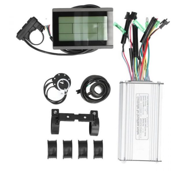 EJ.life Kit de contrôleur de vélo électrique Kit de Conversion de Contrôleur de Vélo Électrique avec Affichage pour KT-LCD3