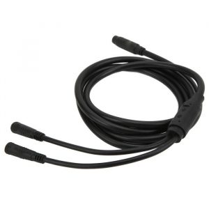 EJ.life accessoire de vélo Câble d'extension de vélo électrique Vélo 1 à 2 câble de moteur divisé avec connecteur étanche