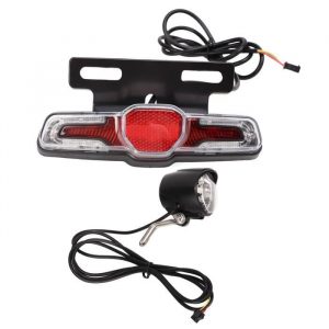 Ensemble d'éclairage avant arrière pour vélo électrique Ensemble de feux avant arrière pour vélo électrique ensemble A2