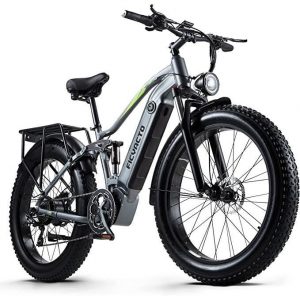 FICYACTO 26 pouces vélo électrique RX80 4.0 gros pneu 1000W 48V18Ah batterie au lithium visite guidée en vélo électrique de ville